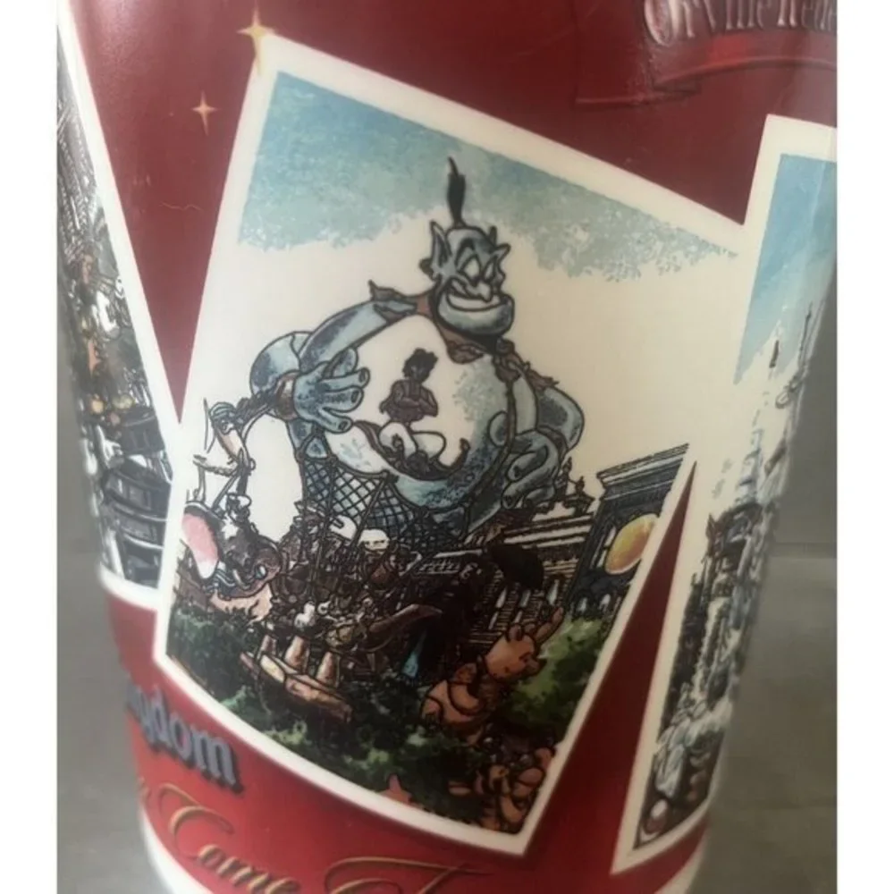 Vintage Disney Magic Kingdom Popcorn Bucket Share A Dream Come True